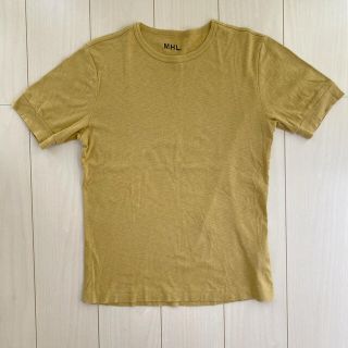 マーガレットハウエル(MARGARET HOWELL)のMHL 黄土色 Tシャツ(Tシャツ(半袖/袖なし))