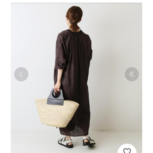 FRAMeWORK(フレームワーク)のFRAMeWORK   FRENCH LINEN シャツワンピース レディースのトップス(シャツ/ブラウス(長袖/七分))の商品写真