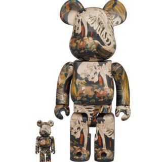 ベアブリック(BE@RBRICK)のBE@RBRICK 歌川国芳「相馬の古内裏」100% & 400%(フィギュア)