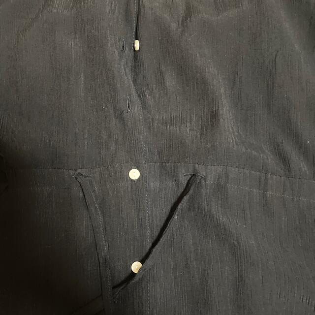 黒のブラウス   LL レディースのトップス(シャツ/ブラウス(長袖/七分))の商品写真