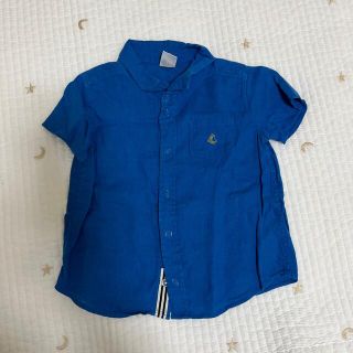 プチバトー(PETIT BATEAU)のPETIT BATEAU 半袖シャツ(シャツ/カットソー)