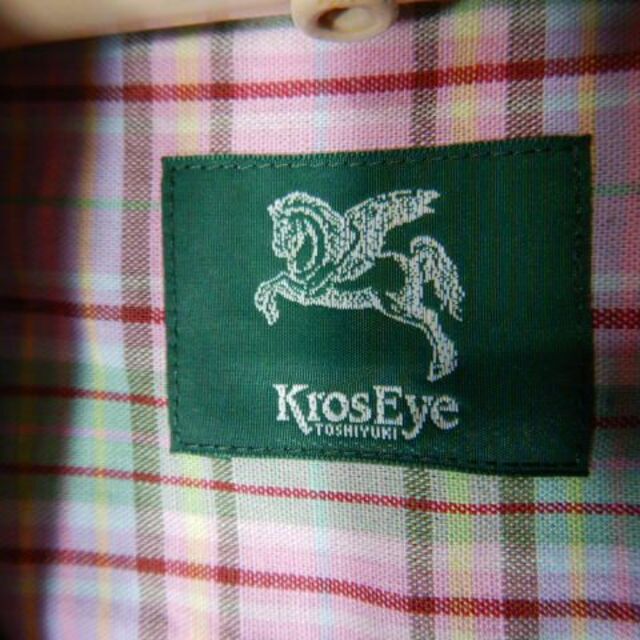 7405　美品　Kros Eye TOSHIYUKI　日本製　チェック　シャツ 3