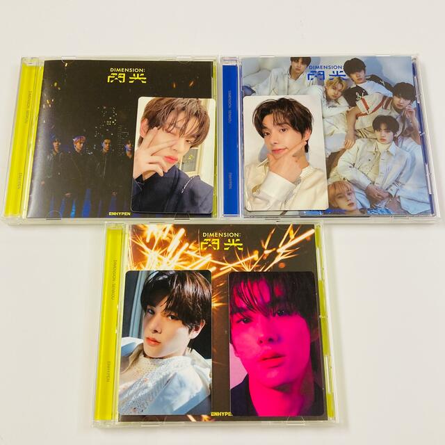 DIMENSION : 閃光 ジェイク トレカ CD セット エンタメ/ホビーのCD(K-POP/アジア)の商品写真