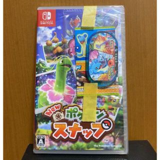 新品未開封「New ポケモンスナップ Switch」メザスタ付き(家庭用ゲームソフト)