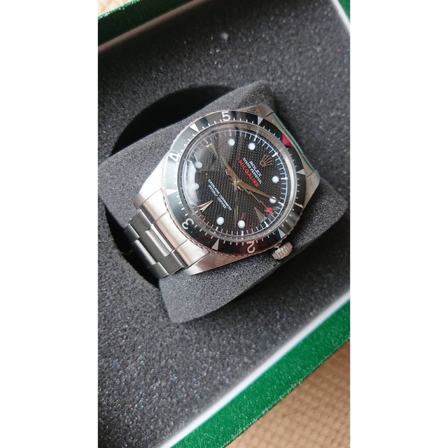 ROLEX - ロレックス ミルガウス稲妻針6541カスタム品 自動巻の ROLEX - ロレックス ミルガウス稲妻針6541カスタム品 自動巻の
