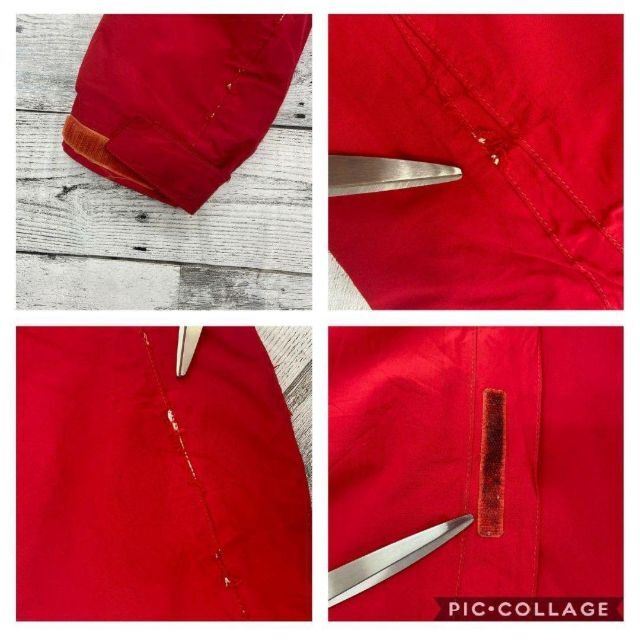 THE NORTH FACE(ザノースフェイス)のUS規格ノースフェイスマウンテンパーカーハイベント刺繍ロゴレッド赤2L メンズのジャケット/アウター(ナイロンジャケット)の商品写真