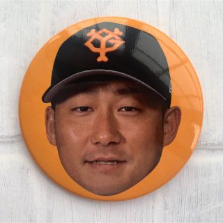 ヨミウリジャイアンツ(読売ジャイアンツ)のジャイアンツ フェイスDE缶バッジ 中田翔選手(スポーツ選手)