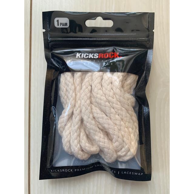 KICKSROCK COTTON HEMP ROUND LACES 120cm メンズの靴/シューズ(その他)の商品写真