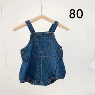 新作入荷＊春夏オーバーオール サロペット デニム80＊韓国子供服(パンツ)