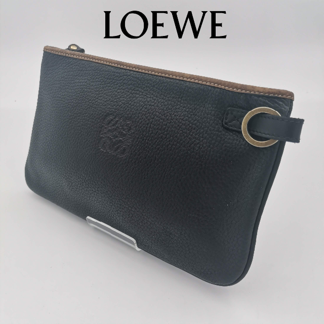 【美品】LOEWE　ロエベ　クラッチバック アナグラム