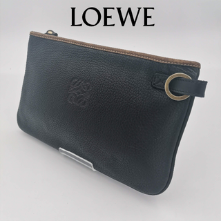 ロエベ(LOEWE)の【美品】LOEWE　ロエベ　クラッチバック アナグラム(クラッチバッグ)