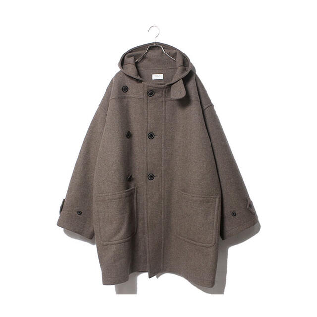 【新品】HERILL BLACK SHEEP DUFFLE COAT サイズ3