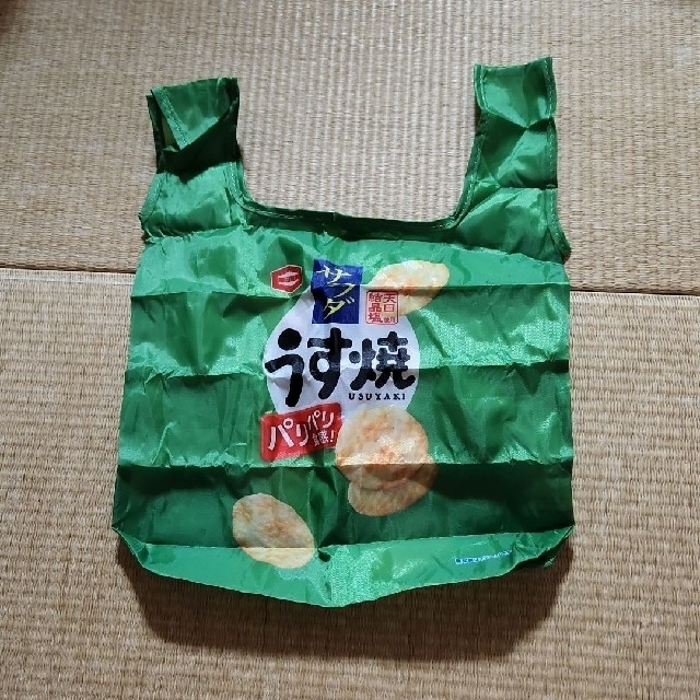 亀田製菓(カメダセイカ)の亀田製菓エコバッグ サラダうす焼 レディースのバッグ(エコバッグ)の商品写真
