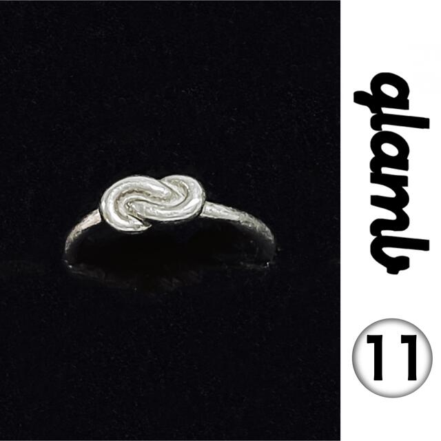アクセサリー【glamb（グラム）】Knot ring / ノットピンキーリング
