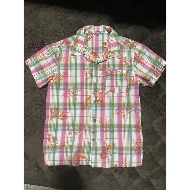 papp(パプ)の【美品】PAPP かりゆし？アロハ？シャツ キッズ/ベビー/マタニティのキッズ服男の子用(90cm~)(ブラウス)の商品写真