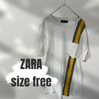 ザラ(ZARA)のZARA Tシャツ ストライプ(Tシャツ/カットソー(半袖/袖なし))