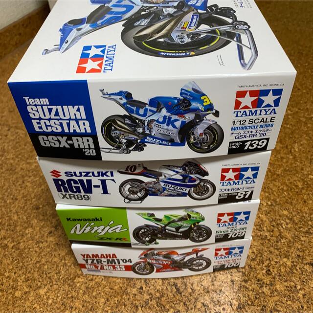 TAMIYA タミヤ オートバイ プラモデル 4台セット kresnainvestments.com