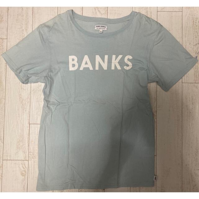 BANKS Mサイズ OFF White Tシャツ フロントロゴ 新品未使用！