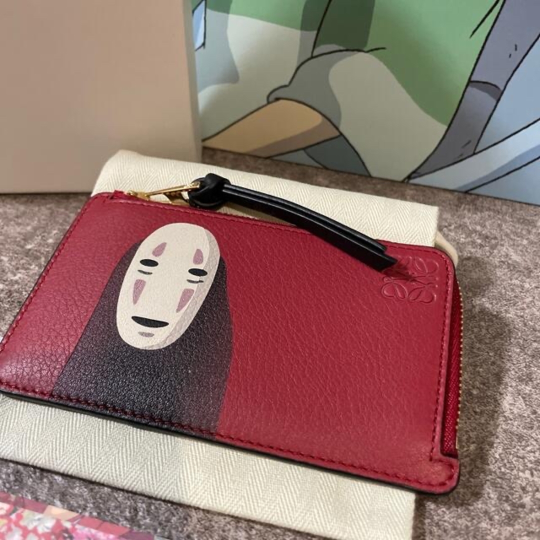 LOEWE - LOEWE ジブリ 千と千尋の神隠し コラボ カオナシ カード LOEWE - LOEWE ジブリ 千と千尋の神隠し コラボ カオナシ カード