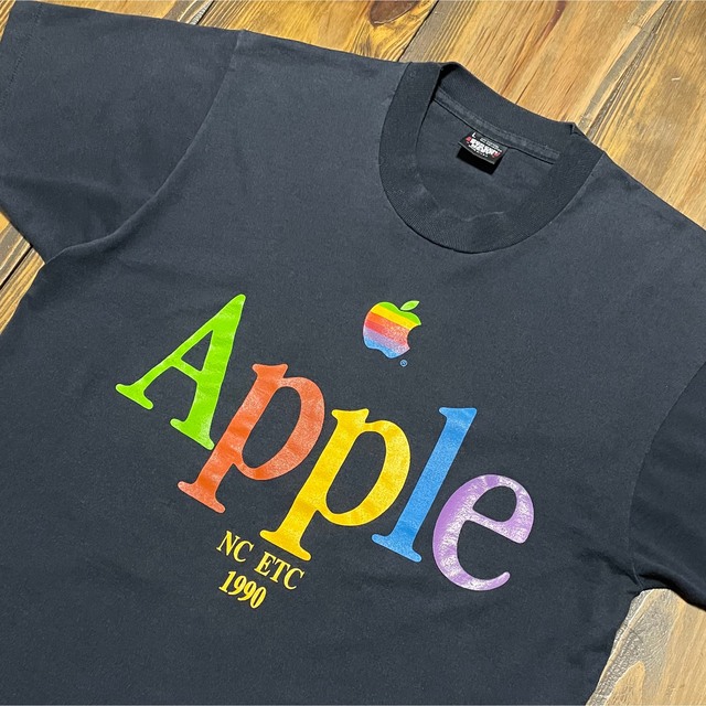 のイベント Hanes - 90's “Apple Inc.” Printed T-Shirt Tシャツの通販 