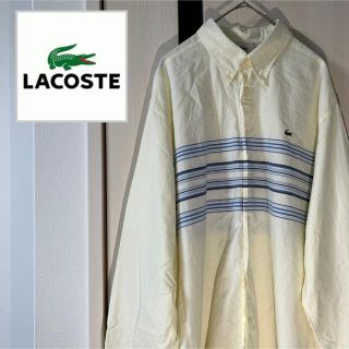 ラコステ(LACOSTE)のLACOSTE ラコステ ボーダー ワンポイント シャツ(シャツ)