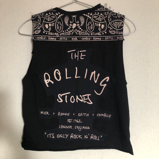 ROSE BUD(ローズバッド)のrolling stones タンクトップ レディースのトップス(Tシャツ(半袖/袖なし))の商品写真