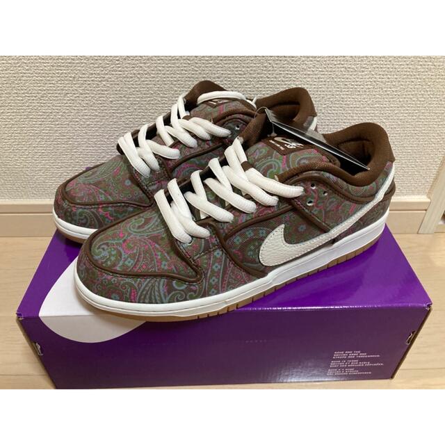 NIKE SB Dunk Low PRM Brown Paisley 27.5