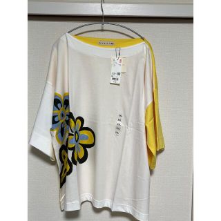 ユニクロ(UNIQLO)の新品未使用ユニクロ×MARNI  コラボTシャツ　XXL 完売品(Tシャツ(半袖/袖なし))