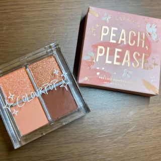 マック(MAC)のColourpop Peach Please カラーポップ アイシャドウパレット(アイシャドウ)