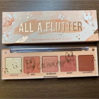 マック(MAC)のAll a Flutter カラーポップ 5色アイシャドウパレット(アイシャドウ)