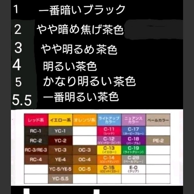 YC3。YE5。4本弱酸性 ベルジュバンス ヘアカラー 白髪染め メーキング-