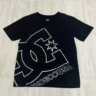 ディーシーシューズ(DC SHOES)の【美品】DCシューズ ロゴデカTシャツ サイズ140(Tシャツ/カットソー)