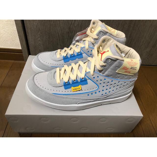 NIKE(ナイキ)のUnion × Nike Air Jordan 2 Grey Fog メンズの靴/シューズ(スニーカー)の商品写真