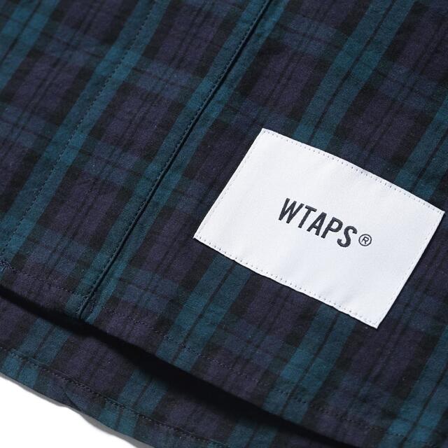 22SS WTAPS LP ブラックウォッチ ショートスリーブシャツ L