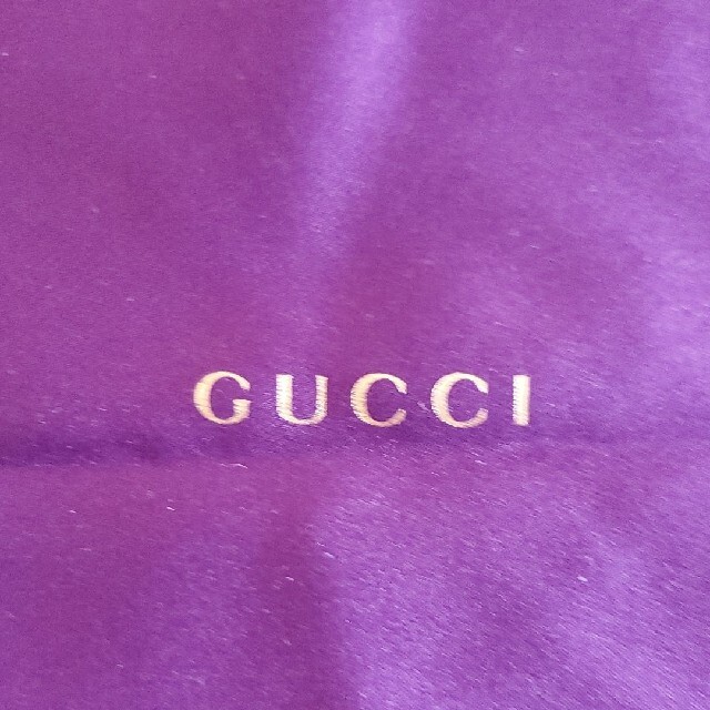 GUCCI グッチ 保存袋 巾着 レディースのバッグ(ショップ袋)の商品写真