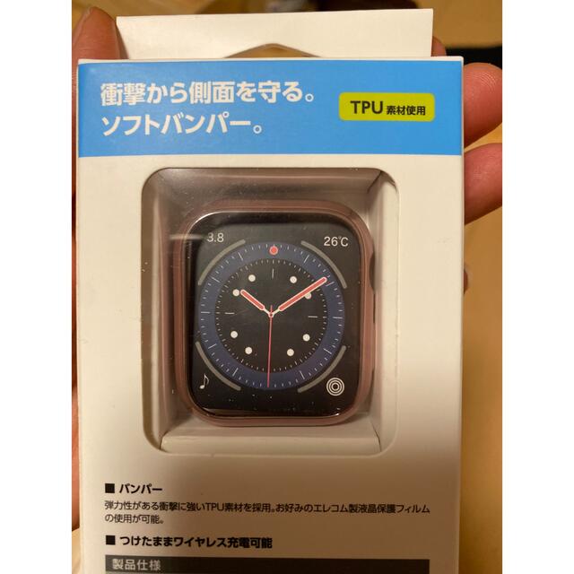 Apple Watch(アップルウォッチ)のApplewatch カバー バンパー 44mm スマホ/家電/カメラのスマホアクセサリー(モバイルケース/カバー)の商品写真