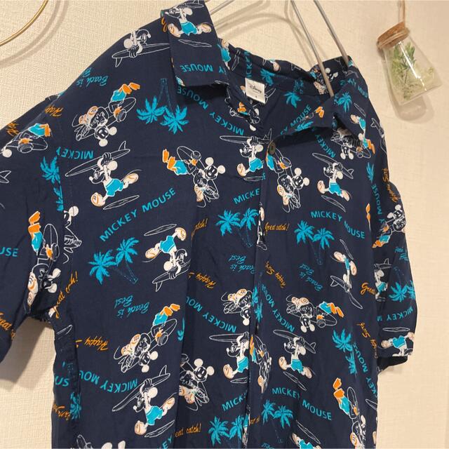 Disney - DISNEY アロハシャツ レーヨンシャツ ミッキーの通販 by 古着 ...