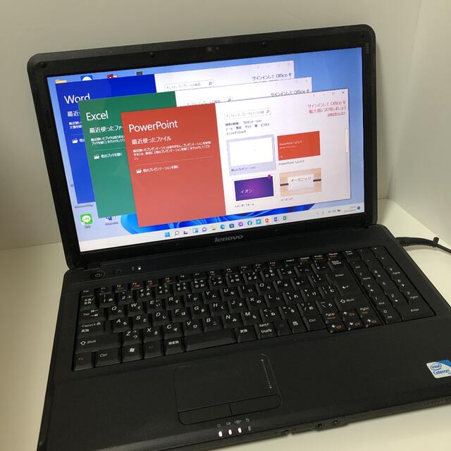 Lenovo(レノボ)のLENOVOノートパソコン celeron Windows11オフィス付き スマホ/家電/カメラのPC/タブレット(ノートPC)の商品写真