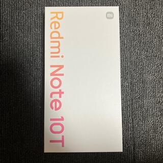 Xiaomi Redmi Note 10T A101XM ナイトタイムブルー(スマートフォン本体)