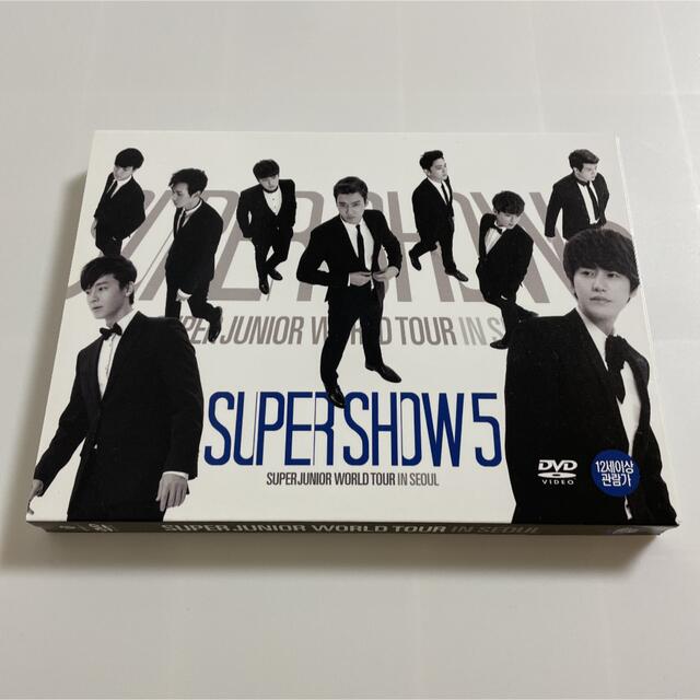 SUPER JUNIOR「SUPER SHOW5」韓国盤