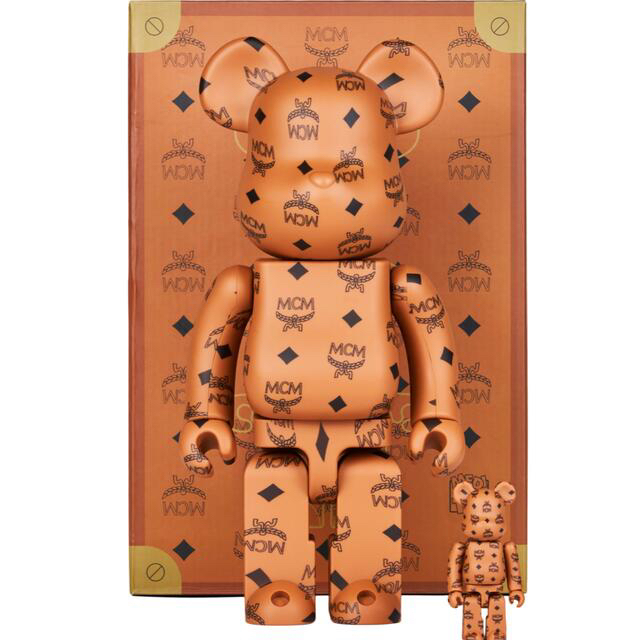 【MCM x BE@RBRICK】エムシーエムベアブリック