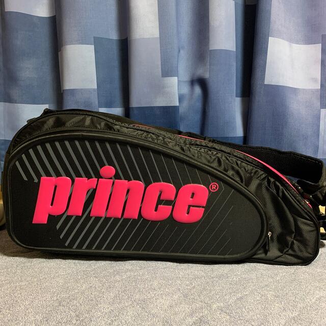 Prince(プリンス)のラケットバッグ　プリンス　可愛い　 スポーツ/アウトドアのテニス(バッグ)の商品写真