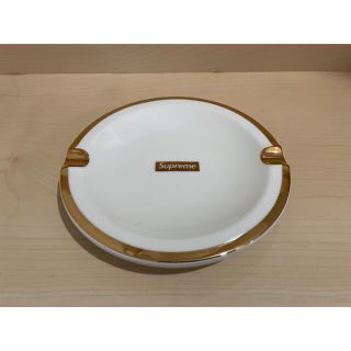 supreme シュプgold trim ceramic ashtray  灰皿