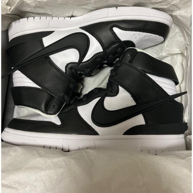 スニーカーNike Dunk High AMBUSH ※訳あり　最終値下げ