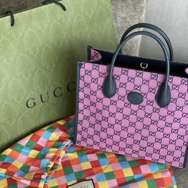 ファッション通販】 Gucci (新品)GUCCIショルダーバッグGGマルチカラー
