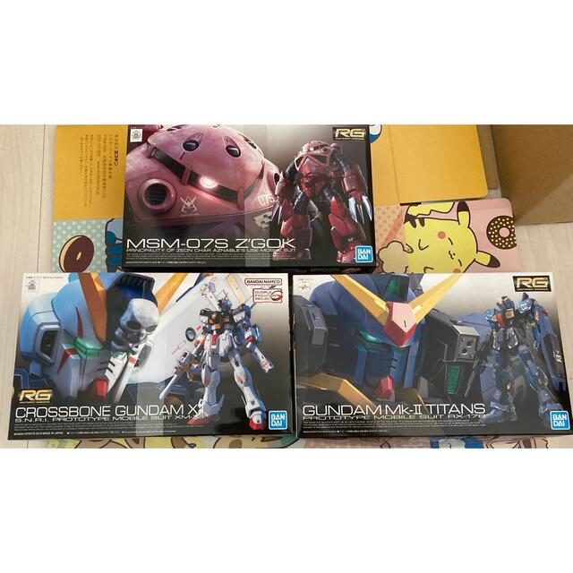 BANDAI(バンダイ)のrg ガンプラ　まとめ売り エンタメ/ホビーのおもちゃ/ぬいぐるみ(模型/プラモデル)の商品写真