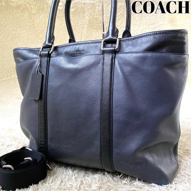 ✨新品、未使用✨COACH  グラハムシグネチャー　トートバック　2WAY