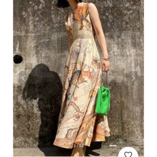 アメリヴィンテージ(Ameri VINTAGE)のAMERI RILEY HOROSCOPE DRESS(ロングワンピース/マキシワンピース)