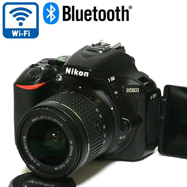 【Nikon】Wi-Fi＆Bluetooth★ショット数「953回」！D5600