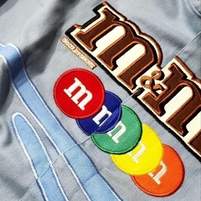 エムアンドエムズ m&m’s ブルゾン レーシングジャケット BL BK XL